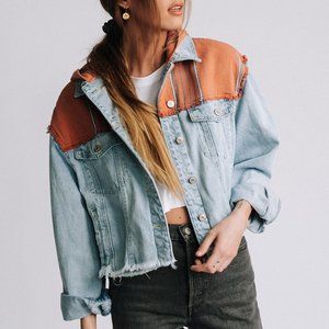 free people denim jacket